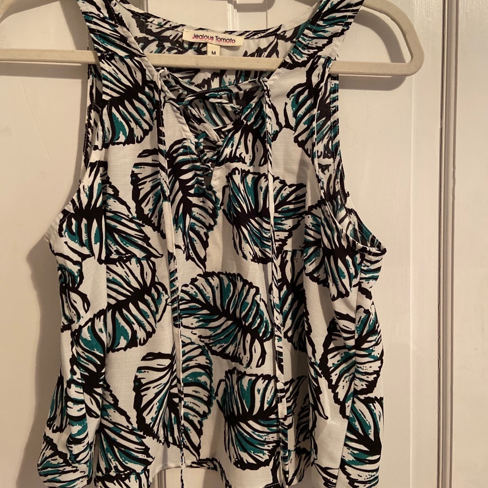 Banana leaf tank top